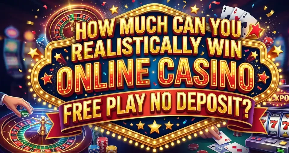 How Much Can You Realistically Win From Online Casino Free Play No Deposit