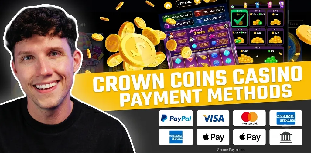 Crown Coins Casino Payment Methods