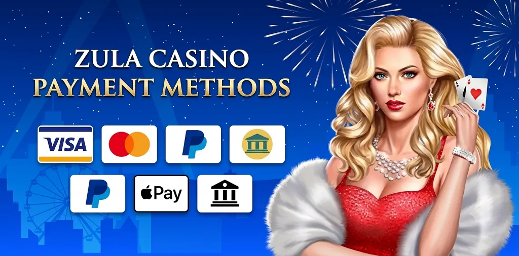 Zula Casino Payment Methods