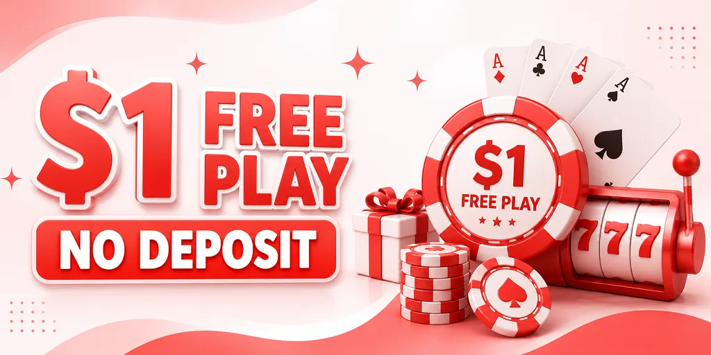 $1 Free Play No Deposit