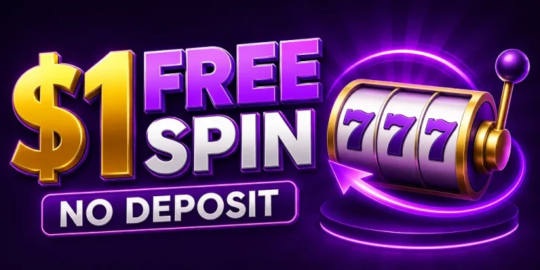 $1 free spin no deposit