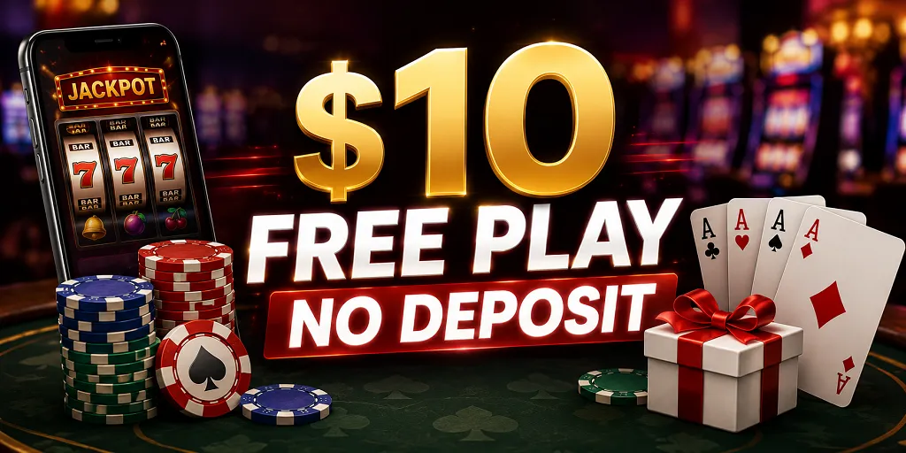 $10 Free Play No Deposit