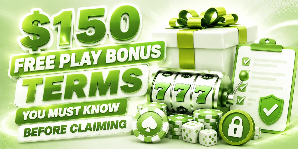 $150 Free Play Bonus Terms You Must Know Before Claiming