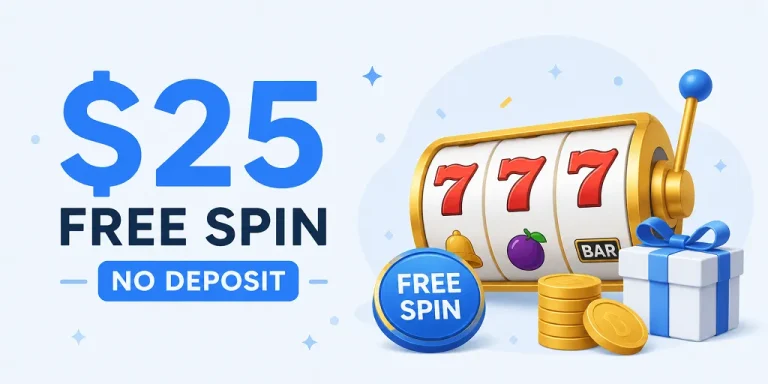 $25 Free Spin No Deposit