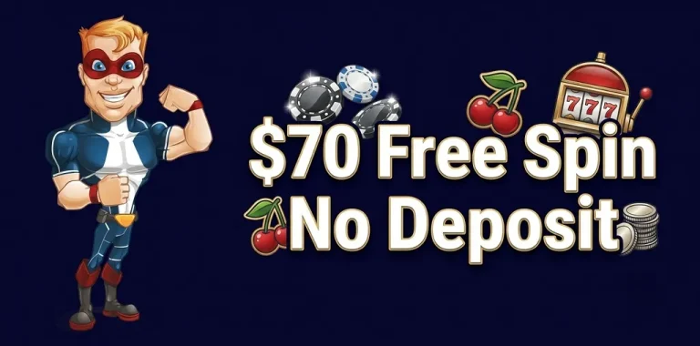 $70 Free Spin No Deposit