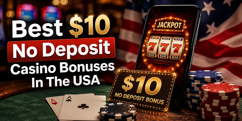 Best $10 No Deposit Casino Bonuses In The USA