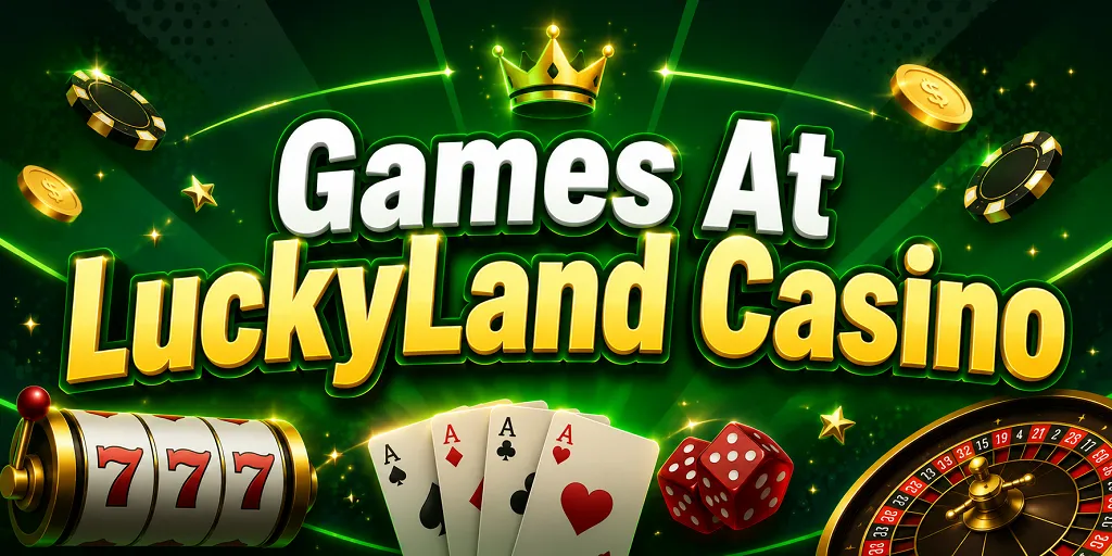 Games At LuckyLand Casino