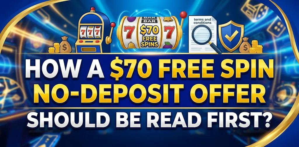 How A $70-Dollar Free Spin No-Deposit Offer Should Be Read First