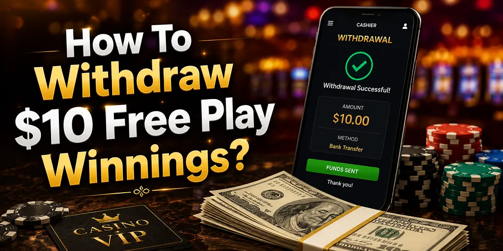 How To Withdraw $10 Free Play Winnings