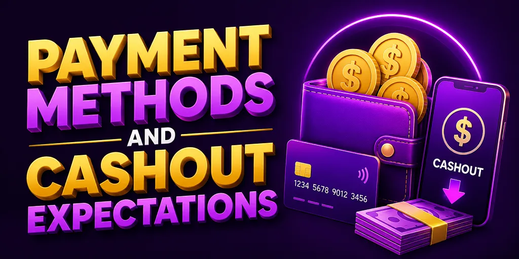 Payment Methods And Cashout Expectations